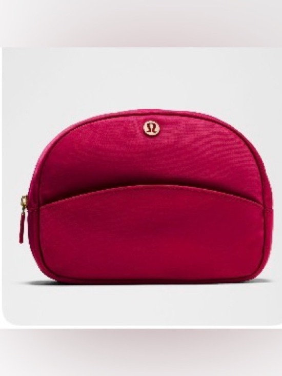 lululemon athletica Handbags - Lululemon-City Essentials Pouch 4L-Berry NWT